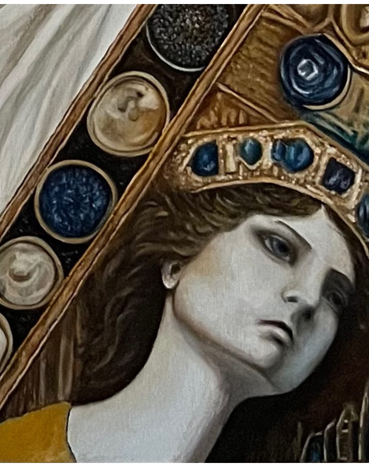 Painting of Lisa's work